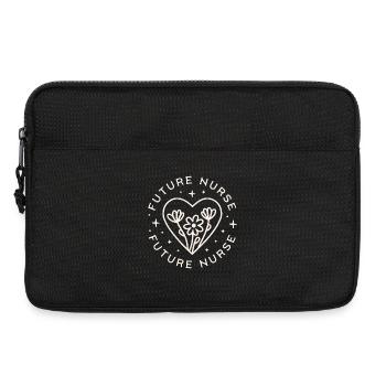 Future nurse nursing school student motivation - Laptop bag 13" - black - Front