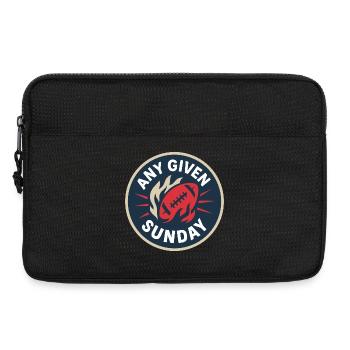 Any Given Sunday – Badge de football rétro - Sacoche pour ordinateur portable 13 pouces - noir - Devant