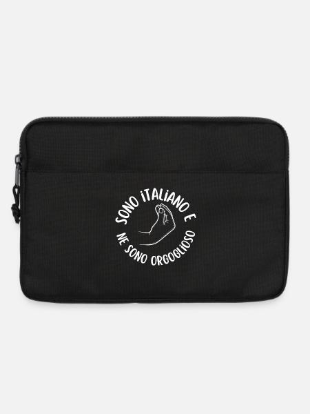 I am Italian and proud of it. - Laptop bag 13" - black
