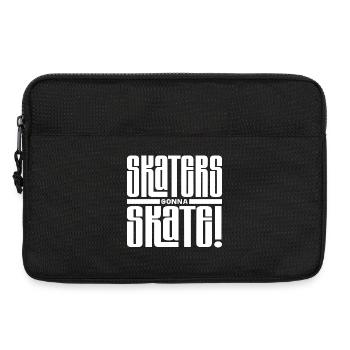 Skaters going to Skate! - Laptop bag 13" - black - Front