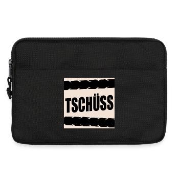 GOODBYE BYE BIKE CYCLISTS - Laptop bag 13" - black - Front
