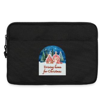 Rentrer à la maison pour Noël - Sacoche pour ordinateur portable 13 pouces - noir - Devant