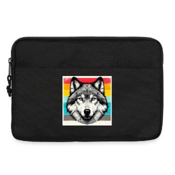 Loup - Sacoche pour ordinateur portable 13 pouces - noir - Devant