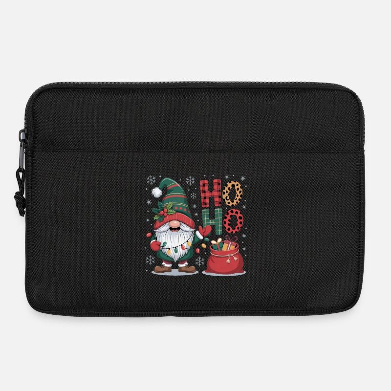 Weihnachtsmann Wichtel - Laptoptasche 13" - Schwarz