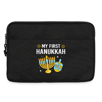 Hanukah Hanukkah Chanukkah - Laptoptasche 13" - Schwarz - Vorne