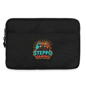 Steppo Gaming Controller Logo - Laptoptasche 13" - Schwarz - Vorne