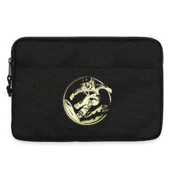 Snowboarder Silhouette - Laptop bag 13" - black - Front