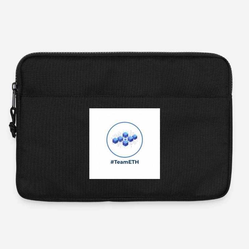 TeamETH Knoten Netzwerk - Laptoptasche 13" - Schwarz