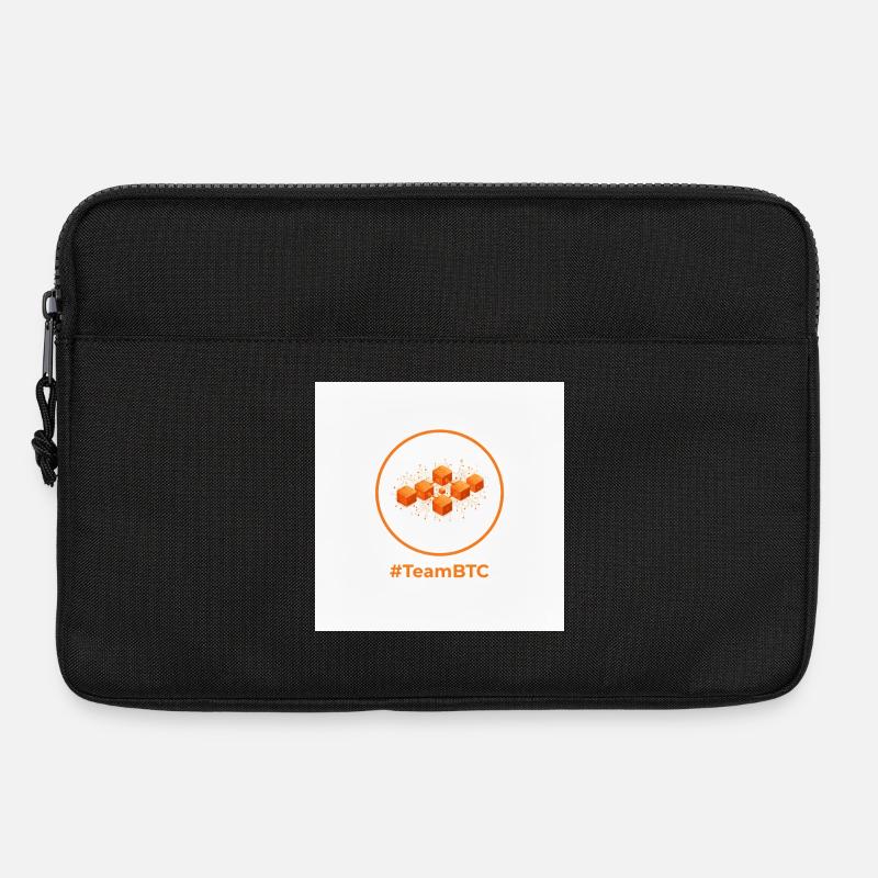 TeamBTC Blockchain Cubes - Laptop bag 13" - black
