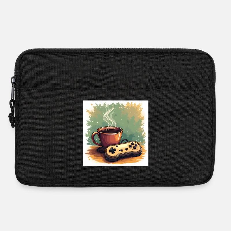 Caffeine & Campaigns - Laptop bag 13" - black