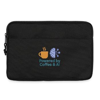 Coffee AI Power Design - Laptop bag 13" - black - Front