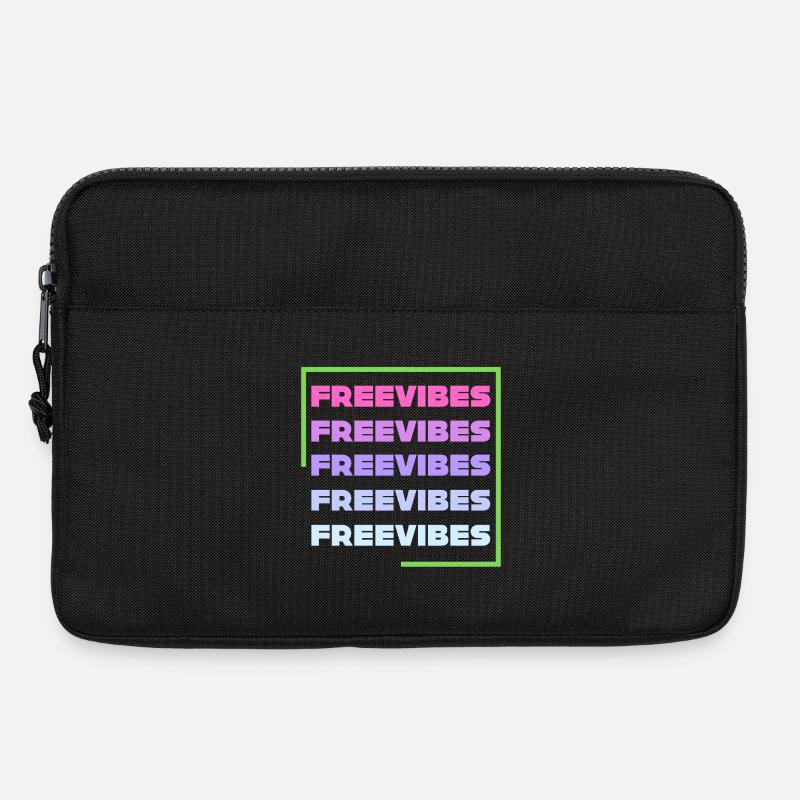 Freie Stimmung - Laptoptasche 13" - Schwarz