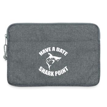 RENDEZ-VOUS GALANT - SHARK POINT - Sacoche pour ordinateur portable 13 pouces - gris chiné - Devant