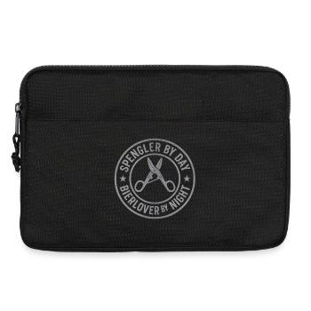 Barbier Lover Jour Nuit Phoque - Sacoche pour ordinateur portable 13 pouces - noir - Devant