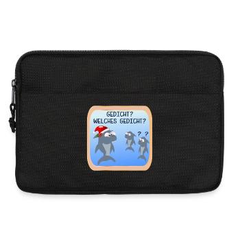 TRADITION DE NOËL POÈMES DE NOËL - Sacoche pour ordinateur portable 13 pouces - noir - Devant
