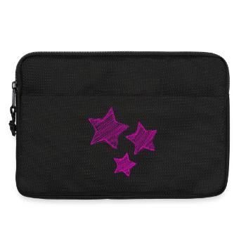 STAR. STARS. STAR. FEAST. ANNIVERSARY. CHRISTMAS - Laptop bag 13" - black - Front