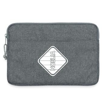 Noelia comme prénom - Sacoche pour ordinateur portable 13 pouces - gris chiné - Devant
