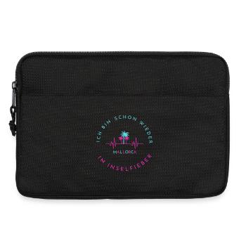 Ich bin schon wieder im Inselfieber Mallorca - Laptoptasche 13" - Schwarz - Vorne