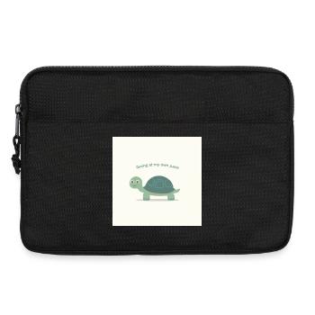 Turtle  - Laptoptasche 13" - Schwarz - Vorne