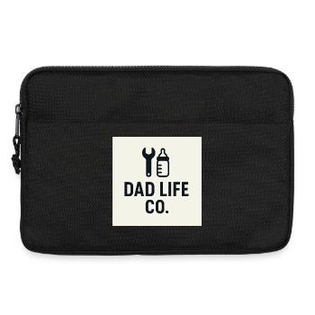 Dad Life Co Werkzeug Flaschen - Laptoptasche 13" - Schwarz - Vorne