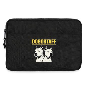 DOGOSTAFF Double Dogs Graphic - Laptop bag 13" - black - Front