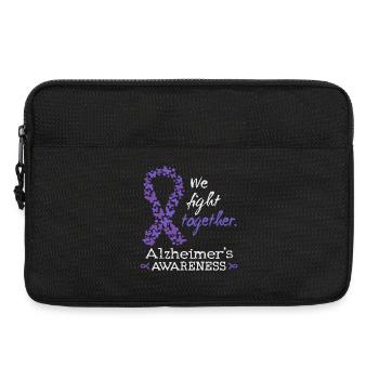 Forts ensemble contre la maladie d’Alzheimer - Sacoche pour ordinateur portable 13 pouces - noir - Devant