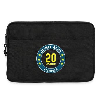Plumber Anniversary 20 Years 20th Anniversary - Laptop bag 13" - black - Front