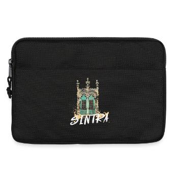 Manuelinisches Fenster Sintra Illustration Portugal - Laptoptasche 13" - Schwarz - Vorne