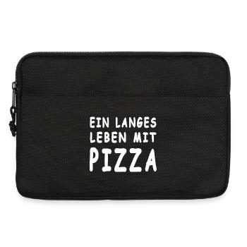 Pizza - Laptop bag 13" - black - Front