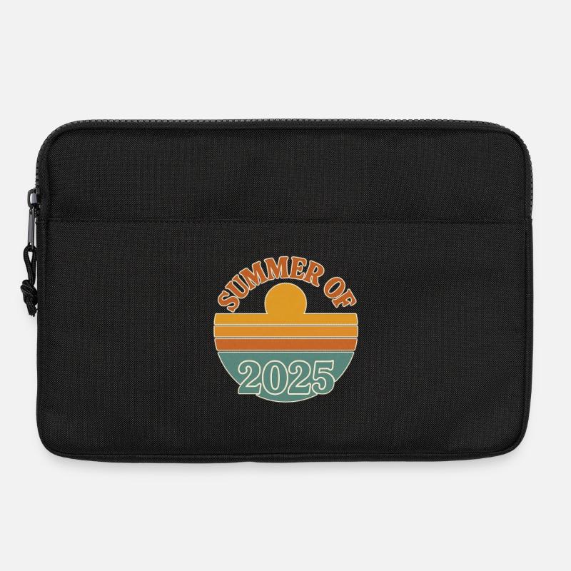 Sommer 2025 Retro Design - Laptoptasche 13" - Schwarz