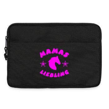 Pferde - Laptoptasche 13" - Schwarz - Vorne