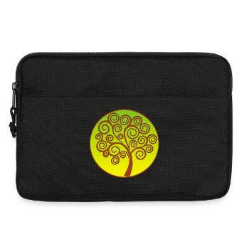 Spiral Tree of Life - Laptop bag 13" - black - Front
