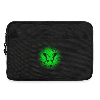 Schmetterling - Laptoptasche 13" - Schwarz - Vorne
