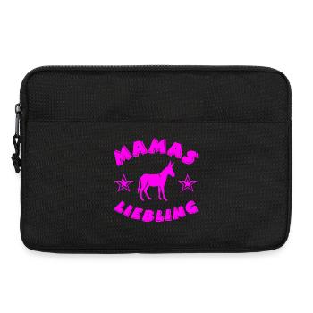 Esel - Laptoptasche 13" - Schwarz - Vorne