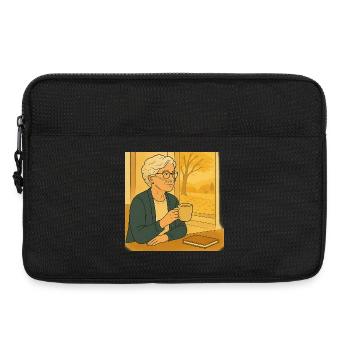 Mamie Karin - Sacoche pour ordinateur portable 13 pouces - noir - Devant