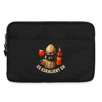 Es Eskaliert Eh Waschbär Spritz Party Geschenkidee - Laptoptasche 13" - Schwarz - Vorne