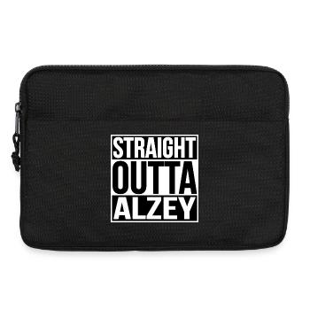 Straight Outta Alzey - Laptoptasche 13" - Schwarz - Vorne