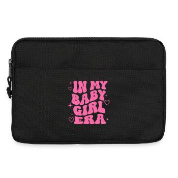 Baby Girl Geschenk Geburt Babyparty Mutter Tochter - Laptoptasche 13" - Schwarz - Vorne
