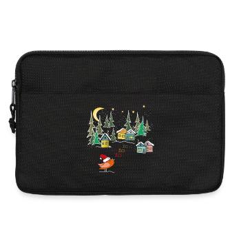 Winterzauber Christmas - Laptoptasche 13" - Schwarz - Vorne