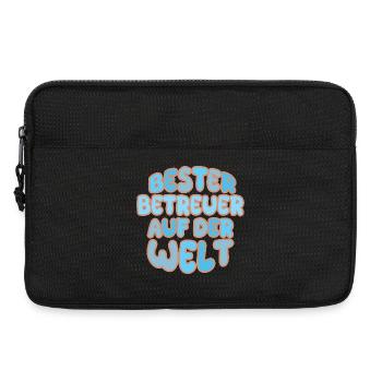 Cadeau pour aidant - Sacoche pour ordinateur portable 13 pouces - noir - Devant