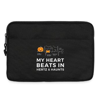 Drôle de science et d’ingénierie Halloween TShirt - Sacoche pour ordinateur portable 13 pouces - noir - Devant