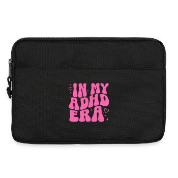 ADHD Design Selfcare Mental Health Achtsamkeit - Laptoptasche 13" - Schwarz - Vorne
