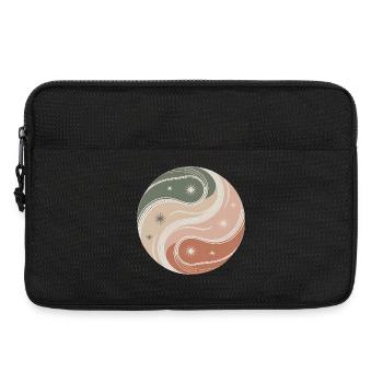 Boho Spirit – Innere Balance - Laptoptasche 13" - Schwarz - Vorne