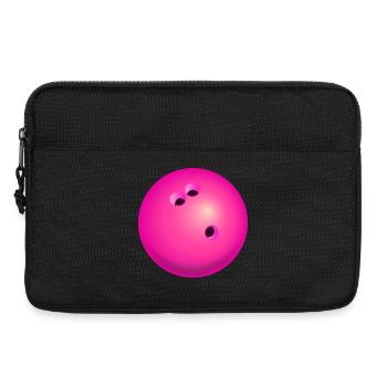 Bowling, bowling, bowling 🎶 - Sacoche pour ordinateur portable 13 pouces - noir - Devant