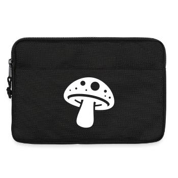 Pilz Symbol - Laptoptasche 13" - Schwarz - Vorne