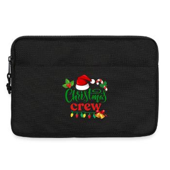 Équipage de Noël - Sacoche pour ordinateur portable 13 pouces - noir - Devant