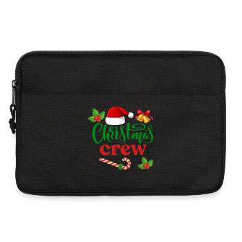 Équipage de Noël - Sacoche pour ordinateur portable 13 pouces - noir - Devant