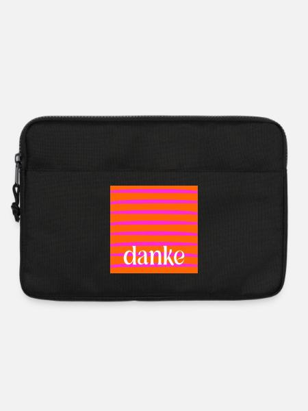 DANKE DANKBARKEIT - Laptoptasche 13" - Schwarz