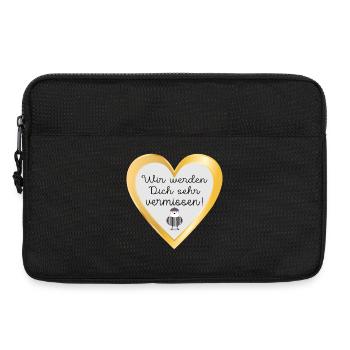 ABSCHIED MÖWE - Laptoptasche 13" - Schwarz - Vorne