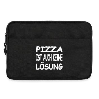 Pizza - Laptoptasche 13" - Schwarz - Vorne